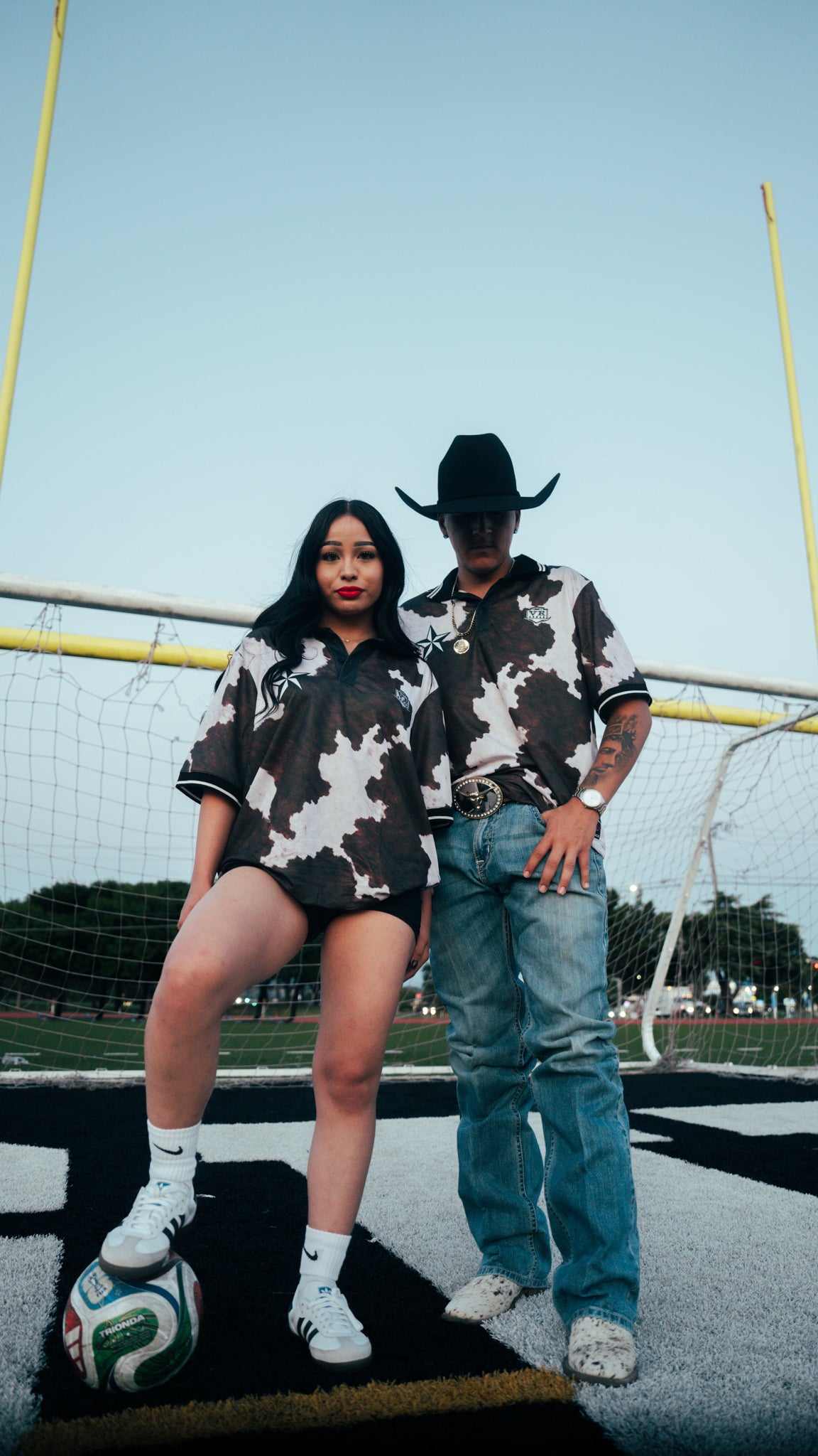 COWHIDE POLO