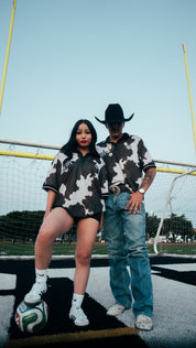 COWHIDE POLO