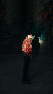 VINTAGE ORANGE Pearlsnap Shirt