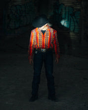 VINTAGE ORANGE Pearlsnap Shirt